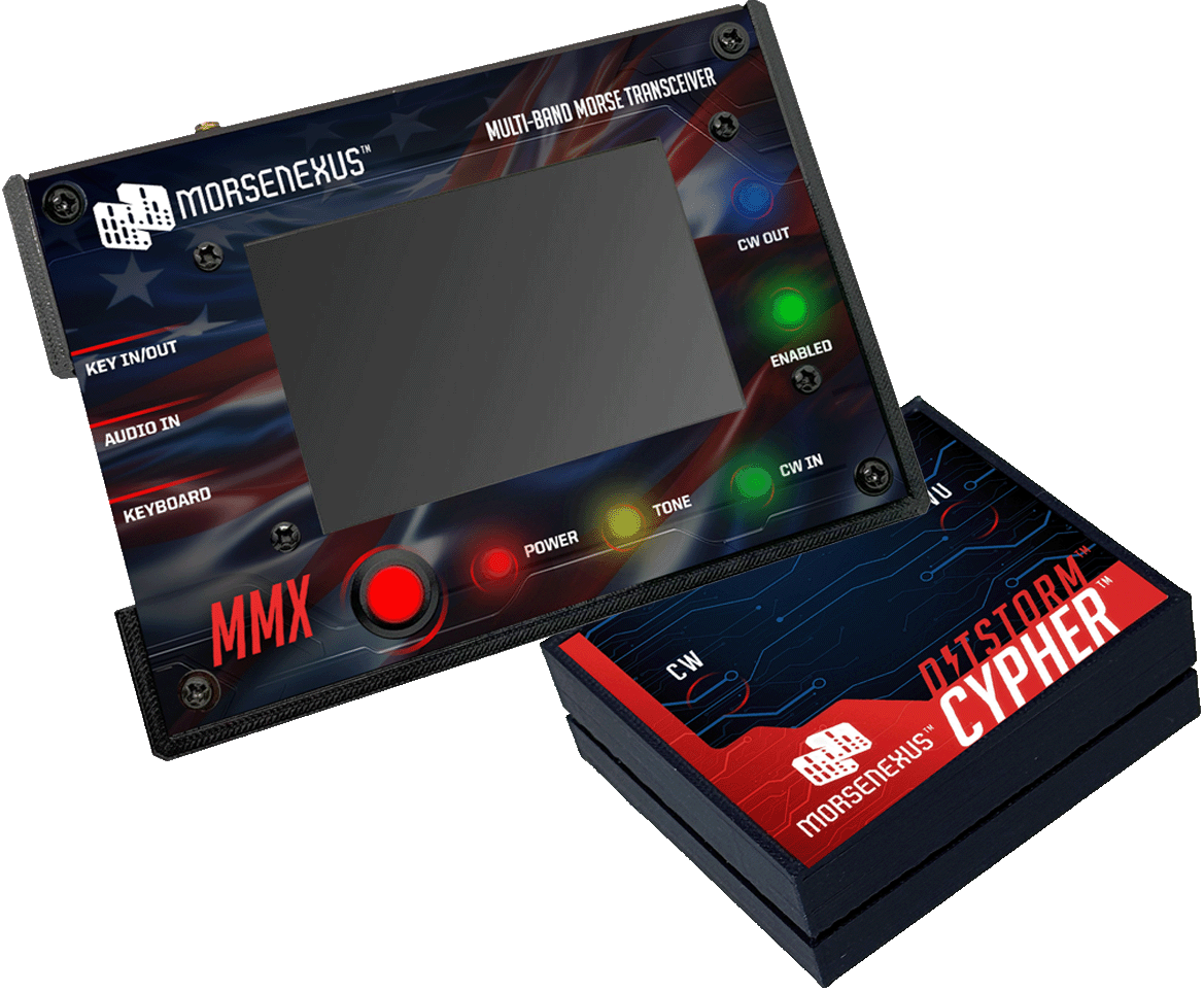 MMX DitStorm™ Duo QRP Morse Code Expert – PreppComm
