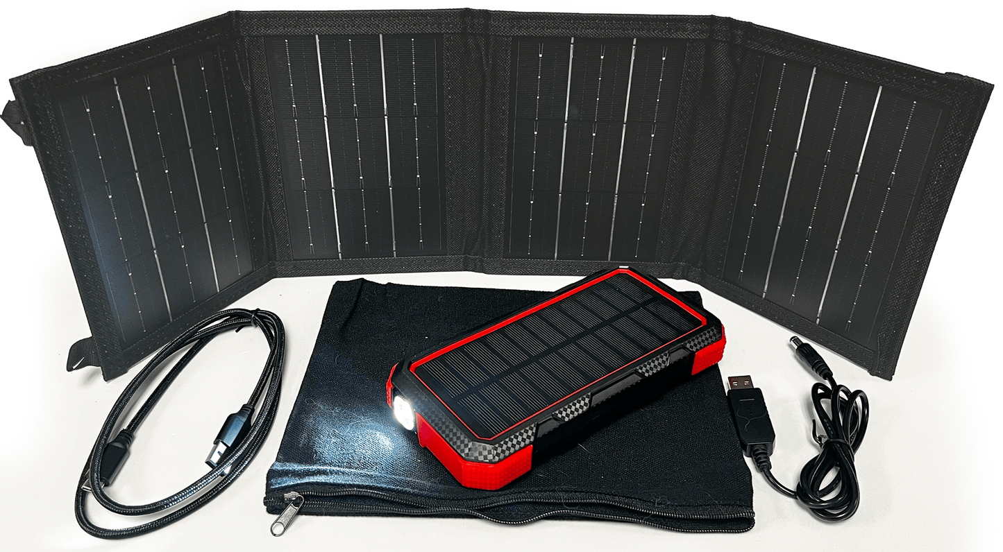 PreppComm Solar Energy Kits DMX/MMX High Power Solar Battery System