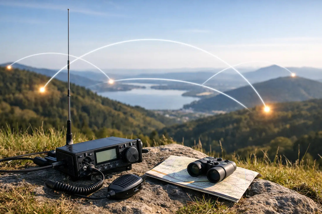QRP Communication Range in the Real World