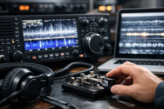 How to Decode Weak CW in Heavy Band Noise