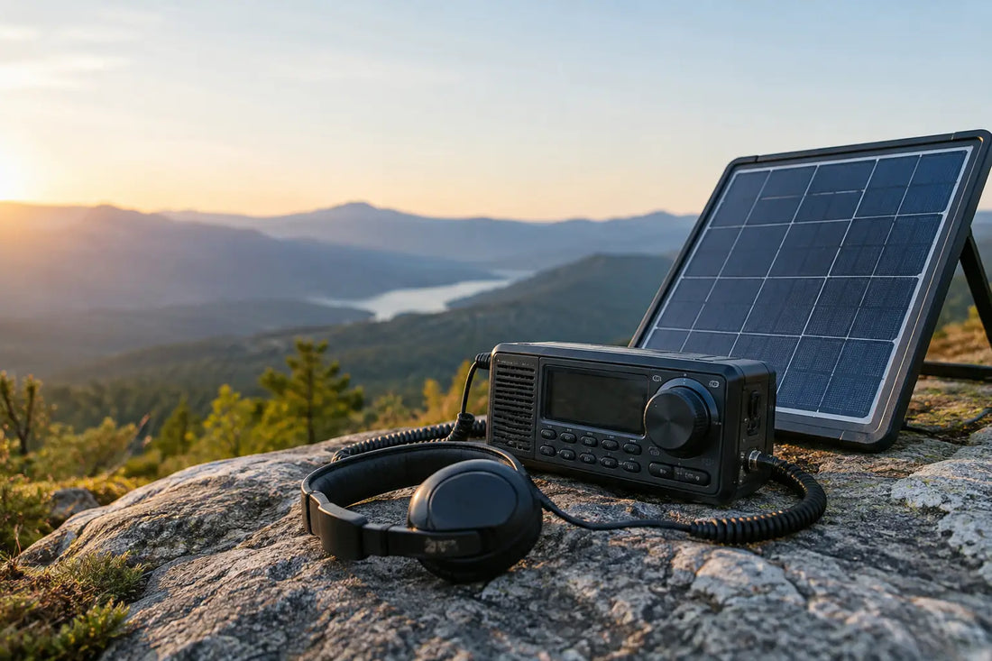 Solar Radio Runtime for Portable CW Stations