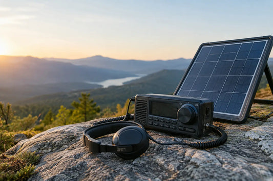 Solar Radio Runtime for Portable CW Stations