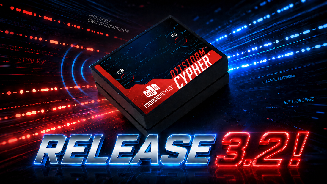 DitStorm Cypher Release 3.2 debuts at Huntsville Hamfest 2026!