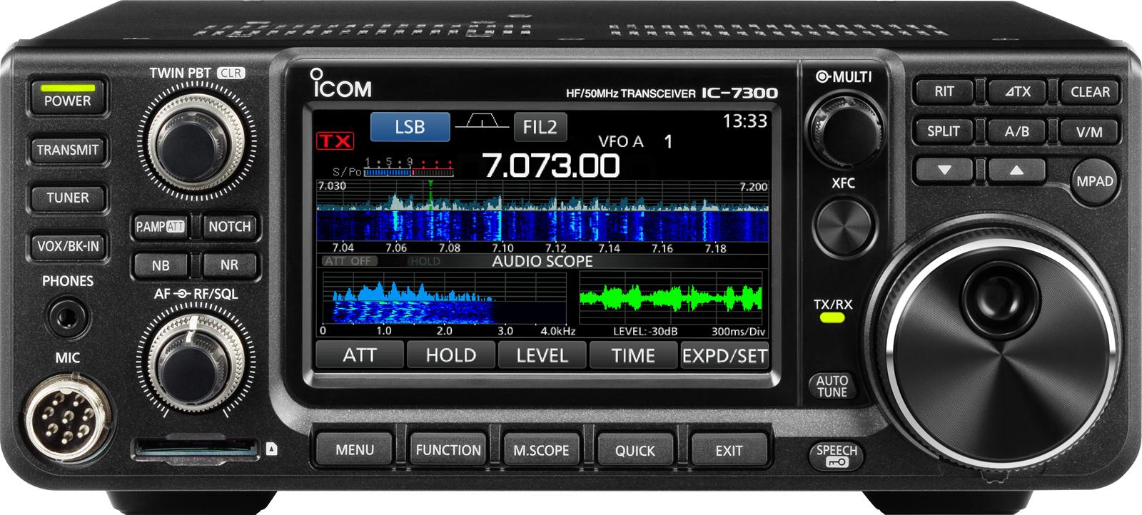 C*O様 IC-7300 ジャンク Setting Up an Icom 7300 for 1300 Hz Tones – PreppComm
