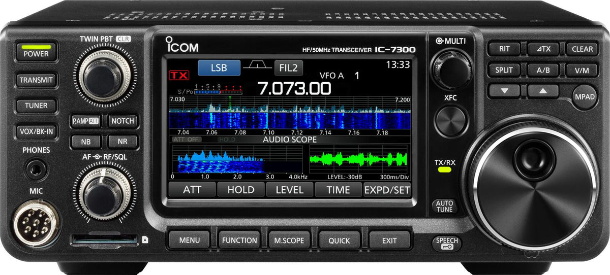 Setting Up an Icom 7300 for 1300 Hz Tones – PreppComm