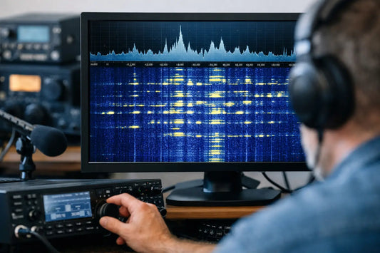 Reading a CW Waterfall: Find Signals Fast