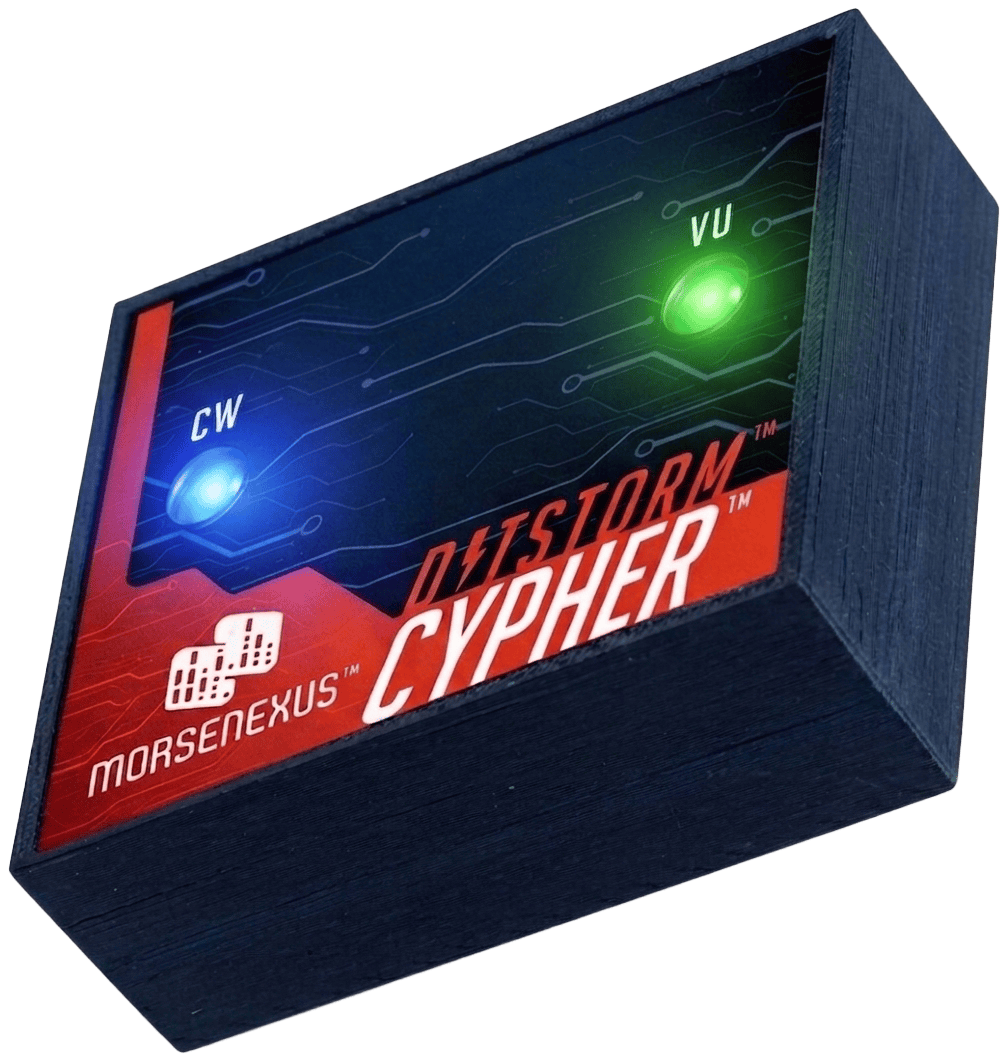 Morse Nexus encoder/decoder ARRL Club BFCM Special - 10x DitStorm Cypher™ and Cable Assembly 30% off!