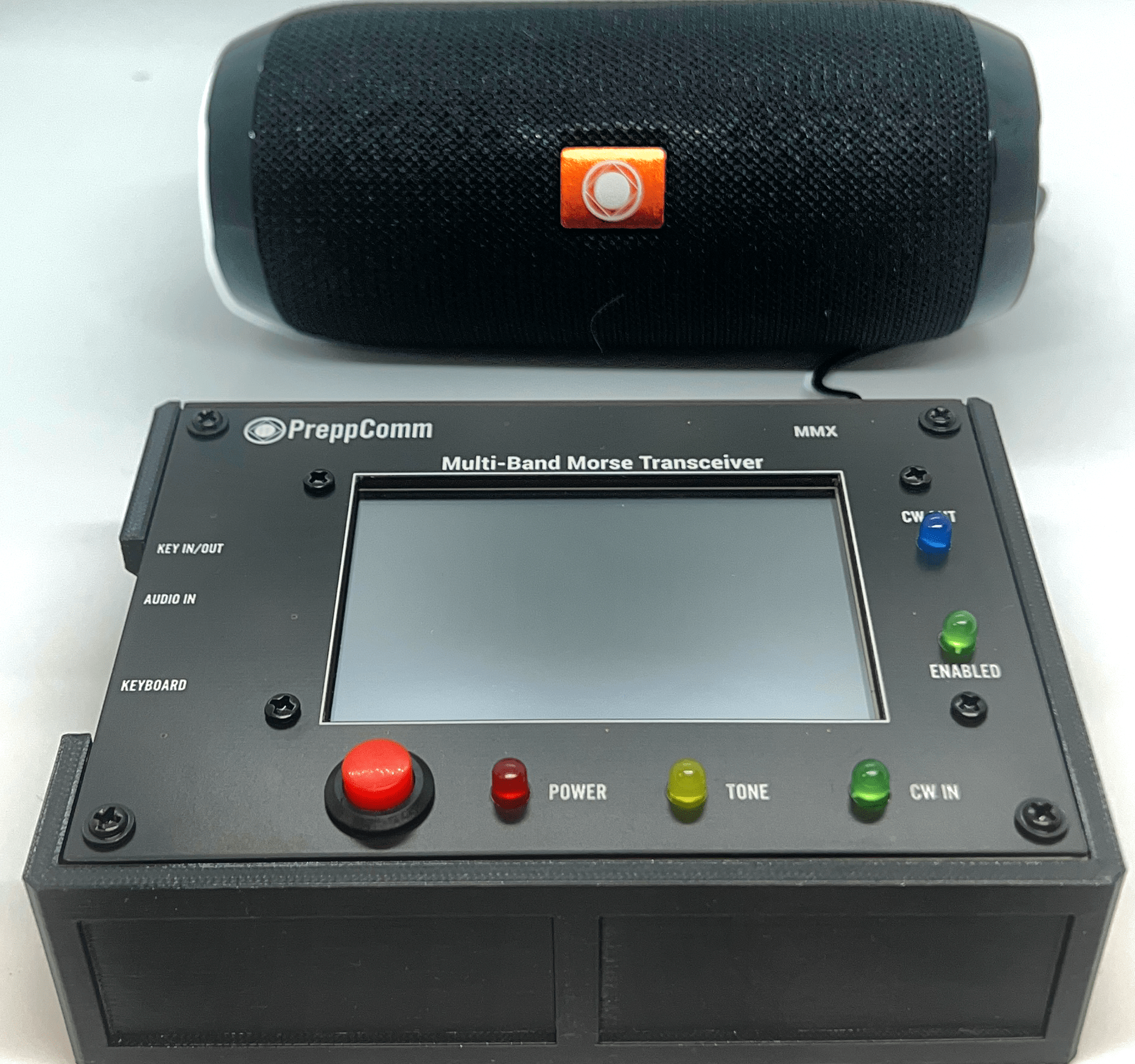 PreppComm bluetooth MMXDMX Powered Speaker with Cables
