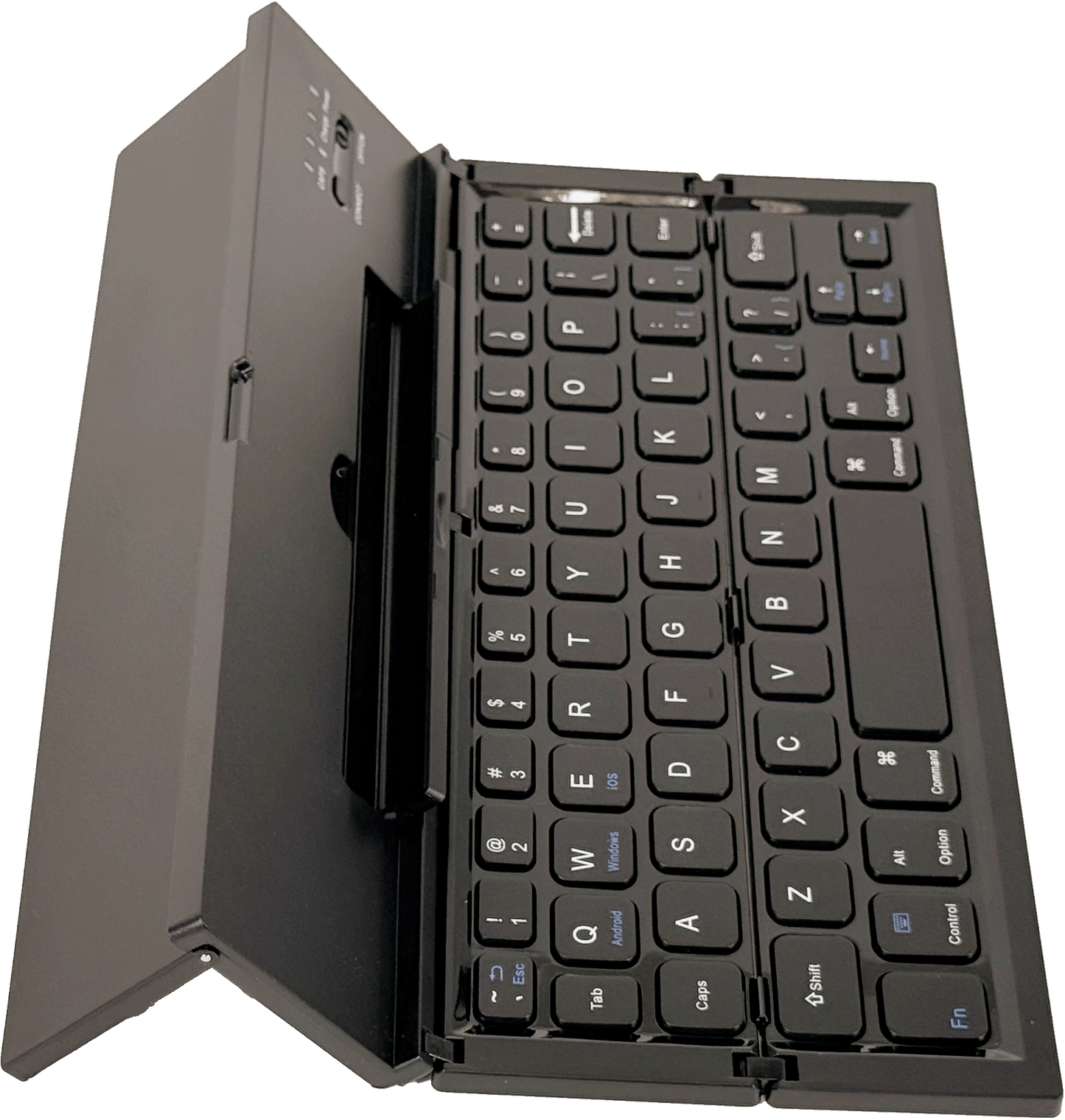 PreppComm Folding Bluetooth Keyboard with Stand