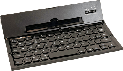 PreppComm Folding Bluetooth Keyboard with Stand