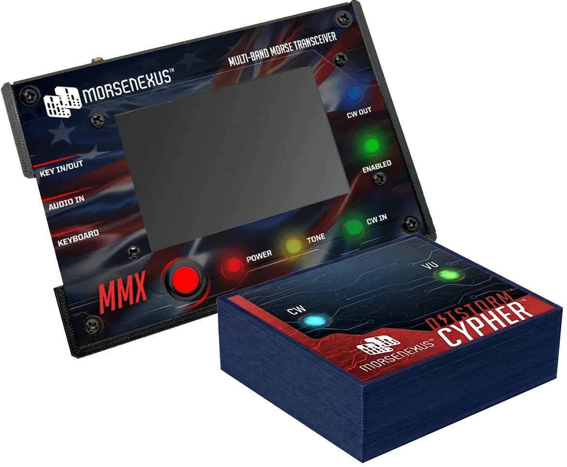 PreppComm transceivers MMX DitStorm™ Duo QRP Morse Code Expert