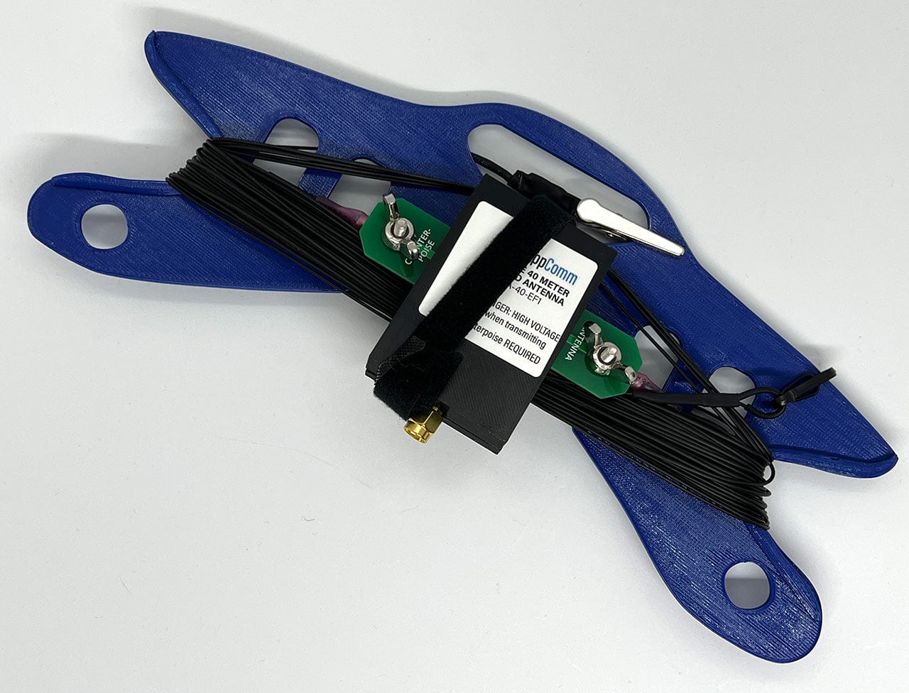 PreppComm Antennas NO TUNE 40/20 Meter End-Fed Antenna with Setup Kit