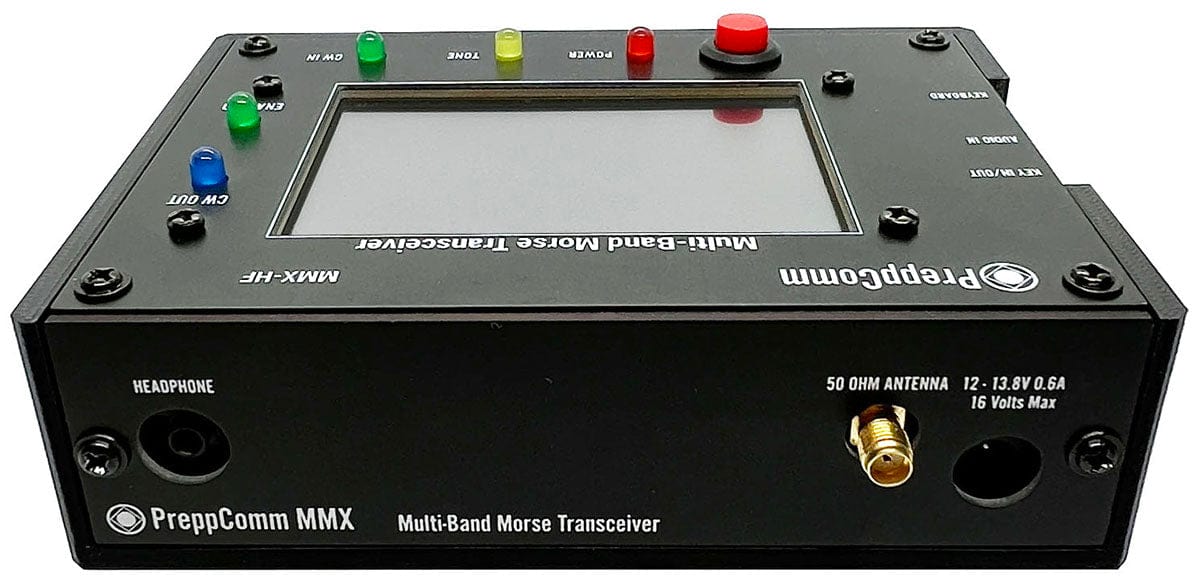 MMX Morse Code Transceiver | Text on HF via Keyboard – PreppComm