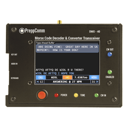 PreppComm transceivers DMX-40 Morse Code Transceiver